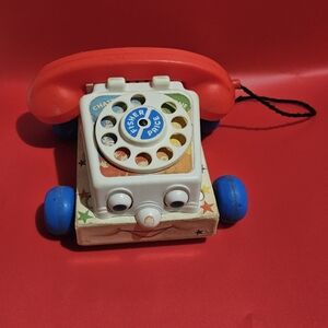 Vintage 1985 Fisher Price Chatter Phone